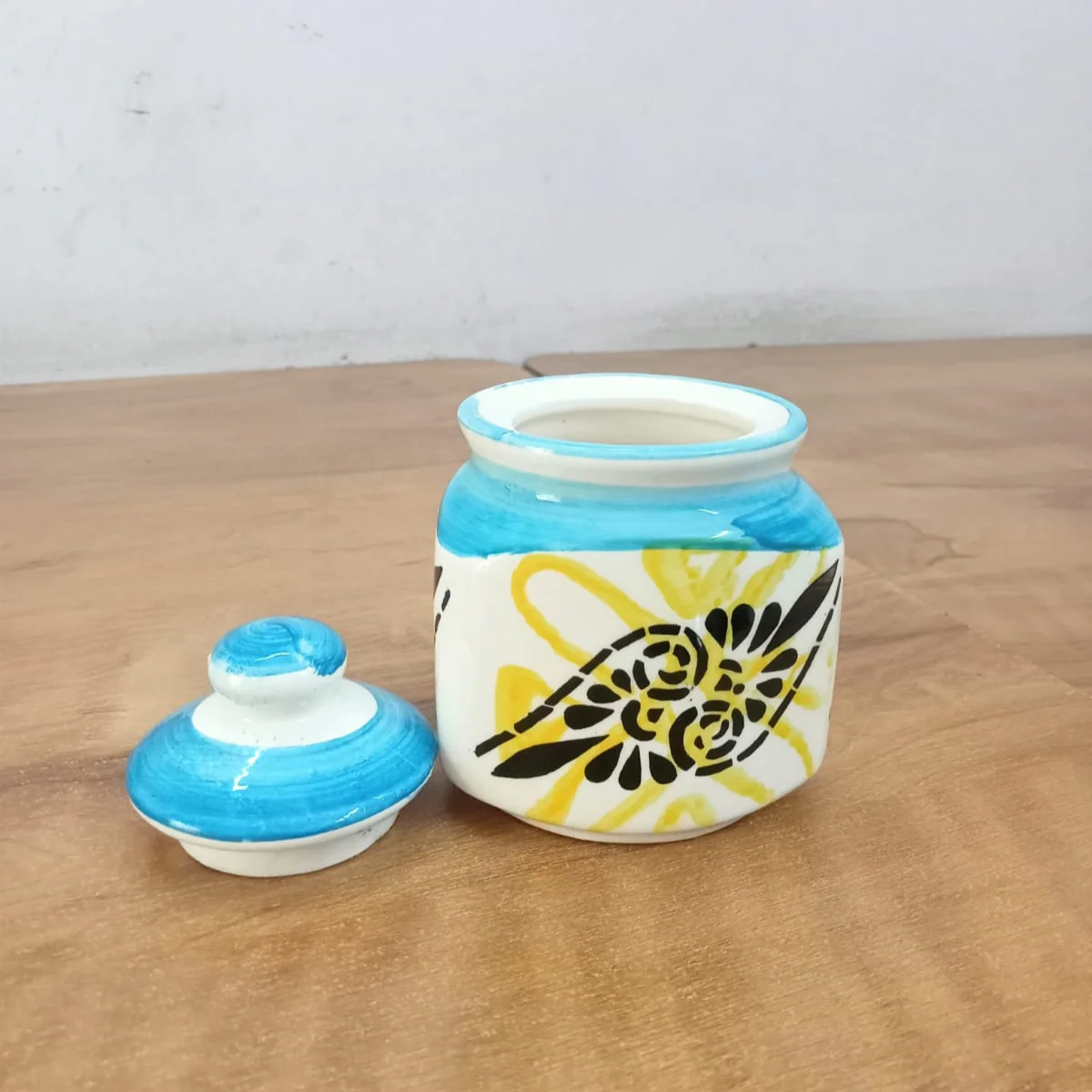 AM5086 Ceramic Pickle Jar With Lid - Image 4