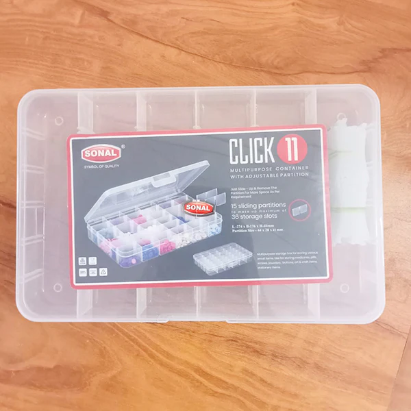 AM5111 Sonal Plastic Multipurpose Container (36 Partition) - Image 4