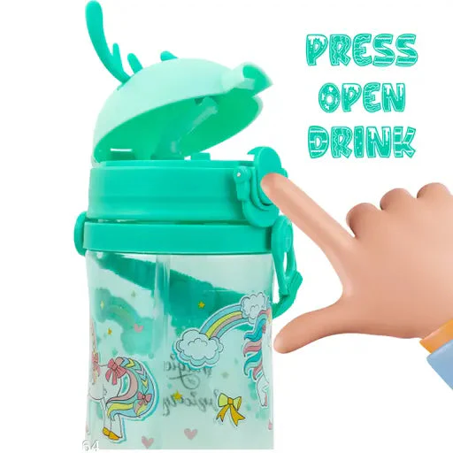 AM5124 Reindeer-600 Kids Water Bottle - Image 2