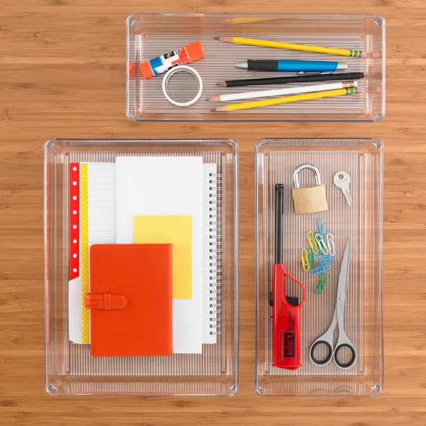 AM5143 Jaipet Alexa-08 Multipurpose Drawer Organiser (transparent) - Set of 1 - Image 3