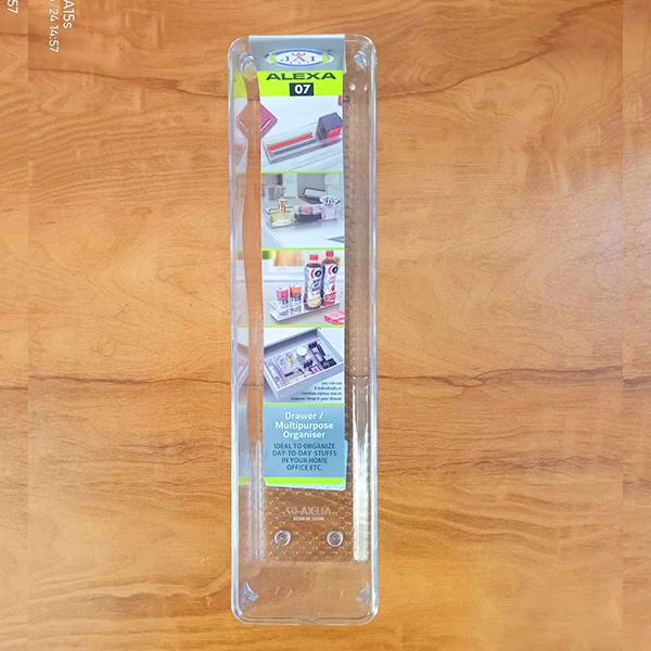 AM5144 Jaipet Alexa-07 Multipurpose Drawer Organiser (transparent) - Set Of 1 - Image 5