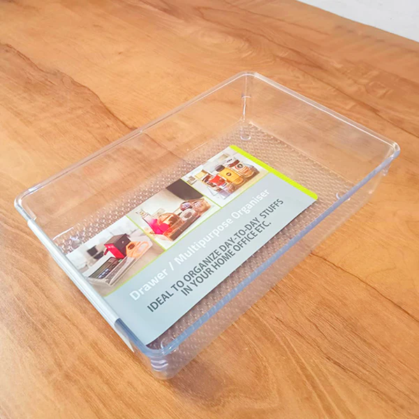 AM5146 Jaipet Alexa-05 Multipurpose Drawer Organiser (transparent) - Set of 1 - Image 4