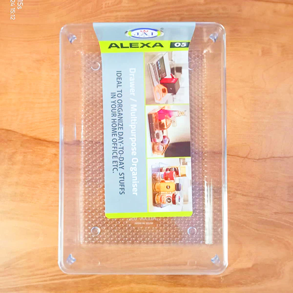 AM5146 Jaipet Alexa-05 Multipurpose Drawer Organiser (transparent) - Set of 1 - Image 6