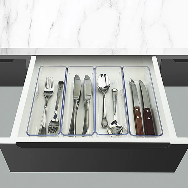 AM5148 Jaipet Alexa-03 Multipurpose Drawer Organiser (transparent) - Set of 1 - Image 3