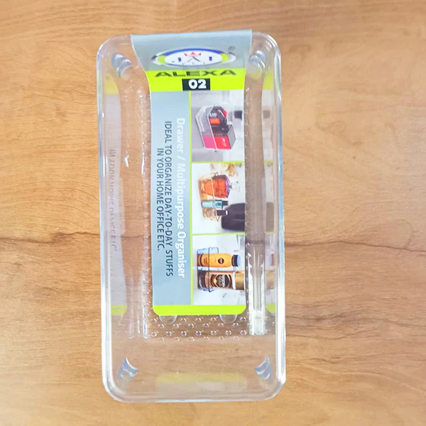 AM5149 Jaipet Alexa-02 Multipurpose Drawer Organiser (transparent) - Set of 1 - Image 4