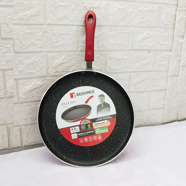 AM5158 Bergner Bellini Plus 5-Layer Non-Stick 30cm Dosa Tawa, Thickness 4mm - Image 6