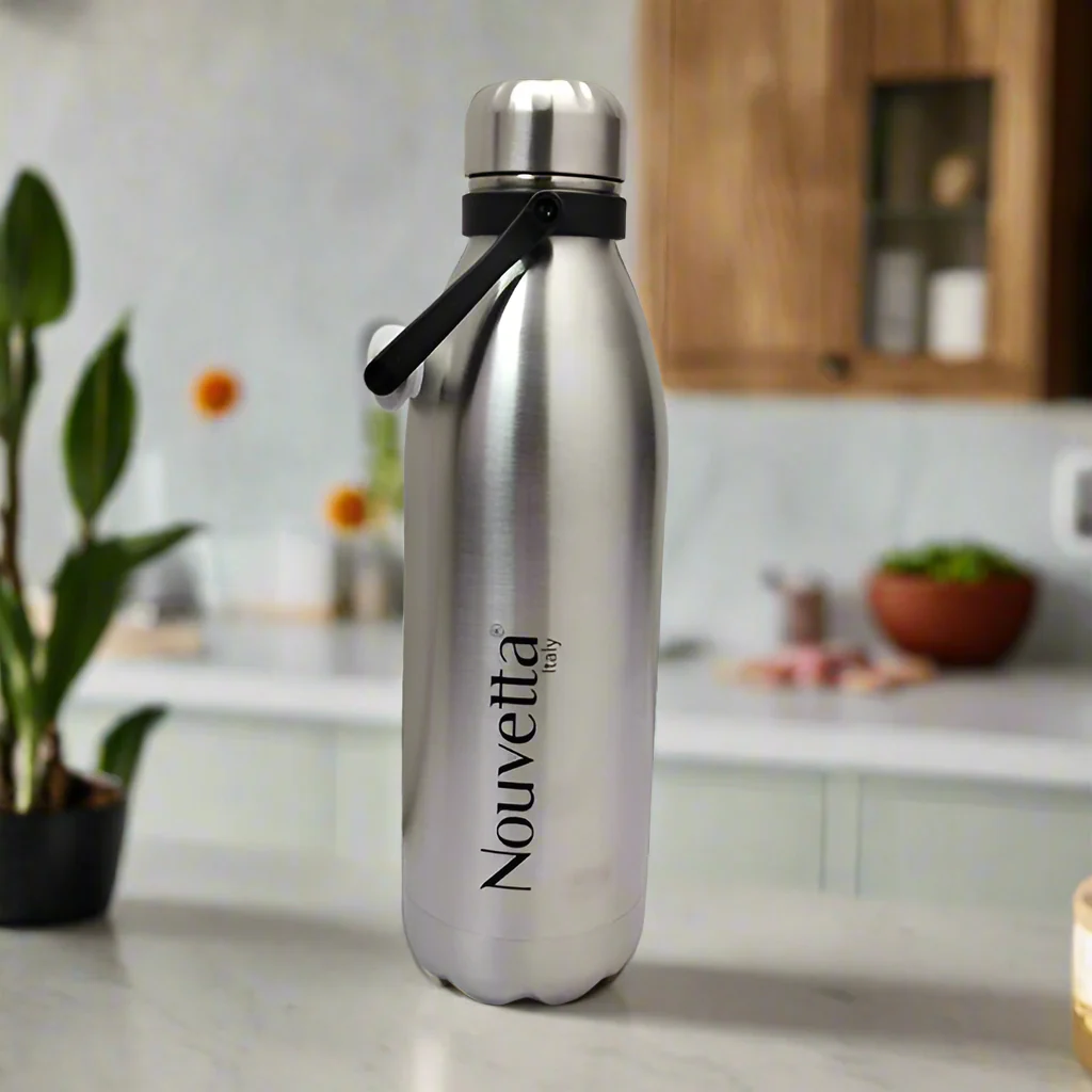 AM5162 Nouvetta Tango Double Wall Stainless Steel Flask, 1500 ml, Silver
