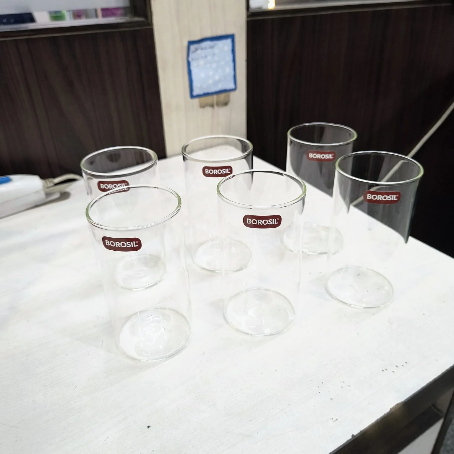 AM5168 Borosil Vision Large Glass Set (Transparent, 350ml)-Set of 6 - Image 10