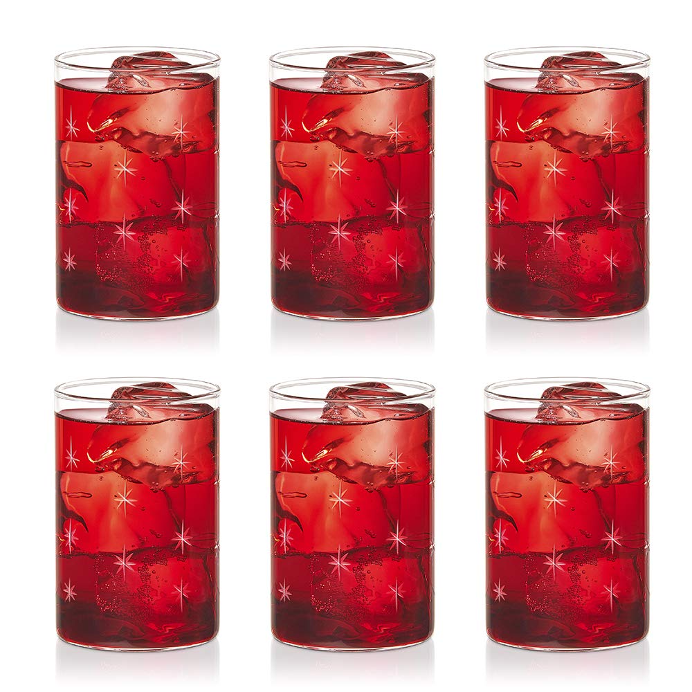 AM5169 Borosil 6 Galaxy Glasses Medium  6 pcs Set 295ml - Image 10
