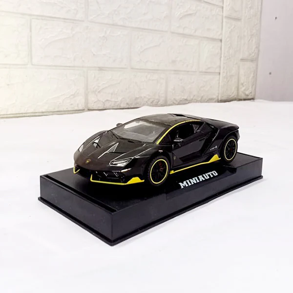 AM5179 1:32 Diecast Lamborgini Centenario Alloy Metal Pull Back Die-Cast Car Scale Model Pullback with Sound Light Mini Auto Toy car for Kids Best Gifts Toys for Kids Boys (Multicolor) - Image 9