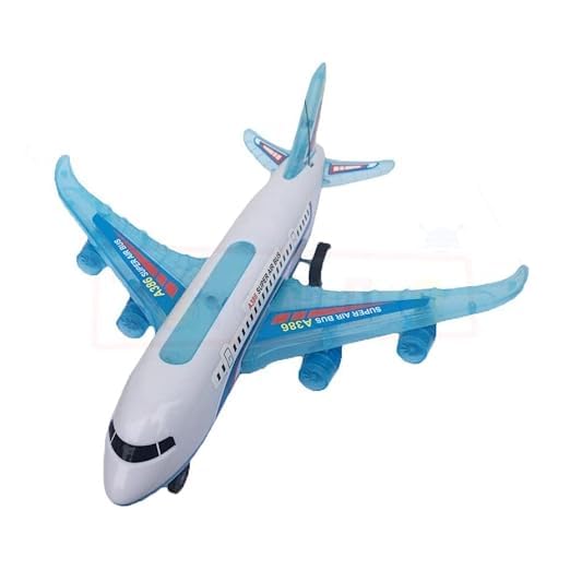 AM5186 A-787 RC Airplane Toy Exciting Full-Body Lights & Realistic Sounds for Kids (Blue) - Image 2