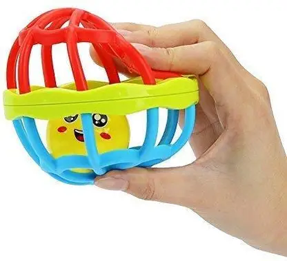 AM5192 Attractive & Cute Rattle Set for New Born Babies, 5 Rattle Baby Concert Toys - BPA Free & Non-Toxic (Pack of 5 ) - Image 2