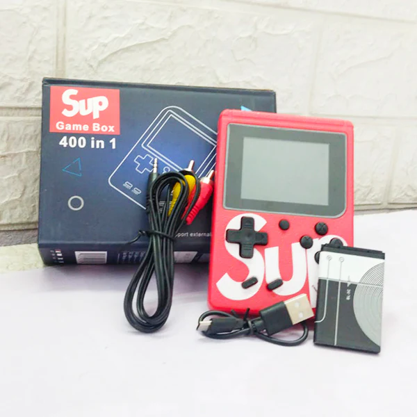 AM5199 Plastic Sup Game 400 In 1 Super Handheld Game Console, Classic Retro Video Game, Colourful LCD Screen, Portable, Best For Kids(Colors As Per Stock), Multicolour - Image 4