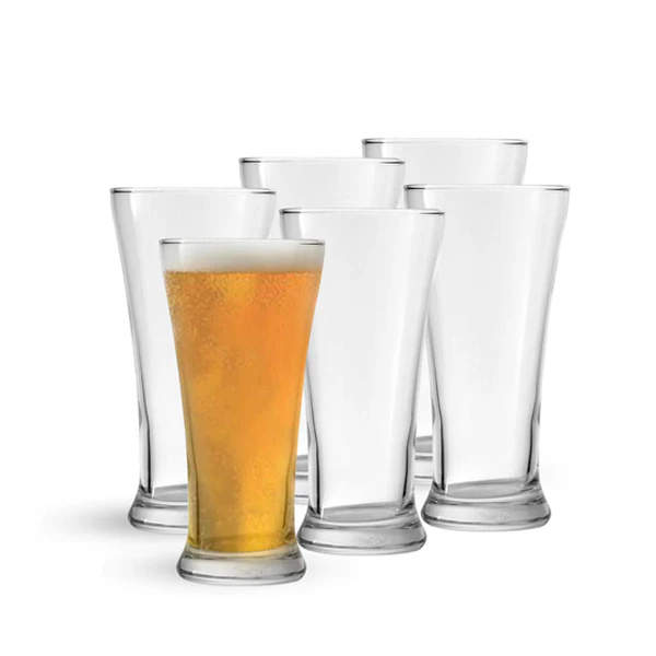 AM5208 YERA Prima OSLO Pint Glass Tumbler- Set of 6 Pcs - Each 350Ml