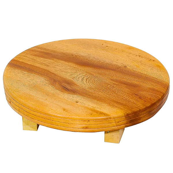 AM5338 Wooden Chappathi Maker, Polpat-Roti Roller- 25cm - Image 2