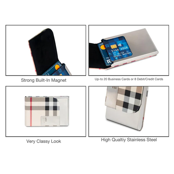 AM5244 Metal Credit Card Holder for Men - Image 3