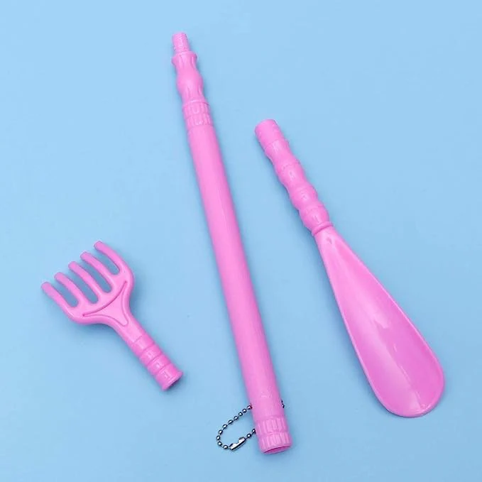AM5286 Long Hand Scrubber Massage Tool and Shoe Wear Aid - Image 2