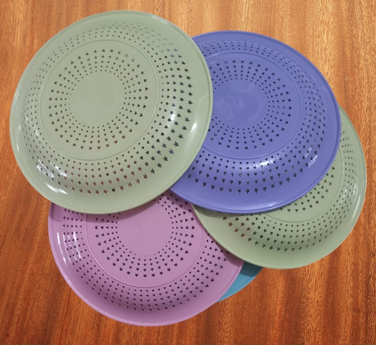 AM5293 Food Grade Plastic Tray (Roti Plate) 1 pc Multicolor - Image 6