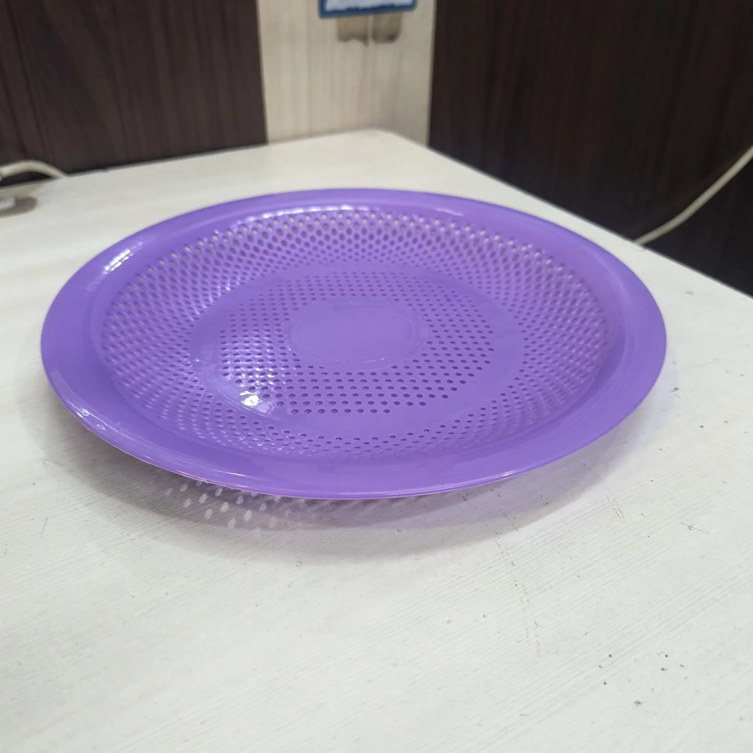 AM5293 Food Grade Plastic Tray (Roti Plate) 1 pc Multicolor - Image 9