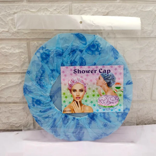 AM5300 Shower Caps for Women's, Ladies With Waterproof Elastic Band - Image 5