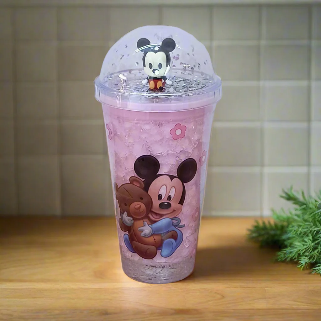 AM5349 3D Look Tumbler Cups with Lid and Light Multi-Color 1pc -22cm - Image 5