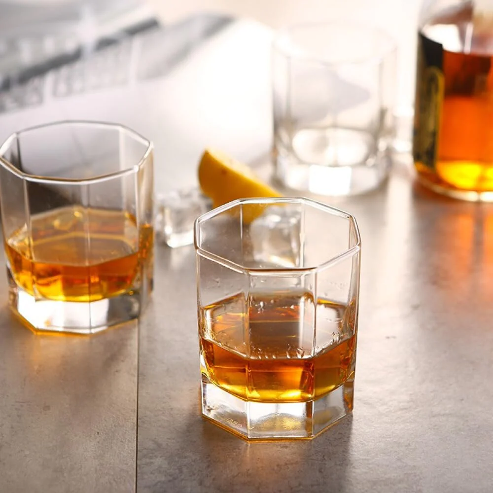 AM5372 Deli Glass Press Tumbler Set of 6 Transparent, 190ml - Image 7