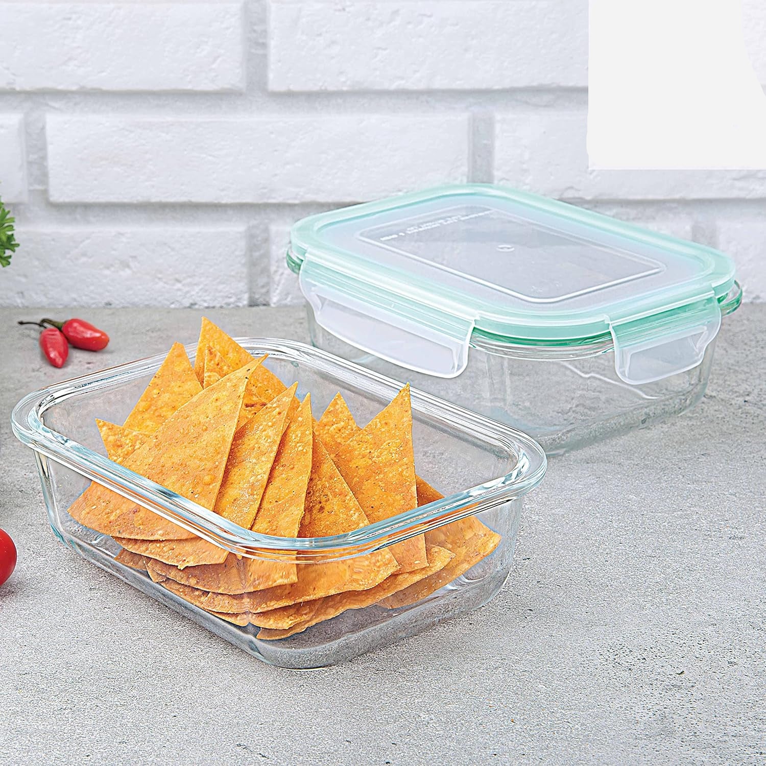 AM5392 Shine Max Glass Preservation Bowl 350ml - Image 2
