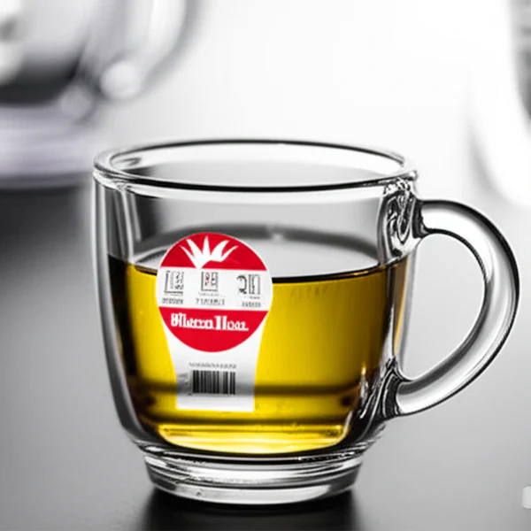 AM5398 Shine Max 6pc 80ml Coffee or Tea Cup Set Made of Glass - Image 2