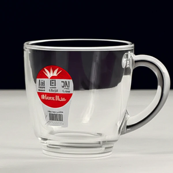 AM5398 Shine Max 6pc 80ml Coffee or Tea Cup Set Made of Glass - Image 4