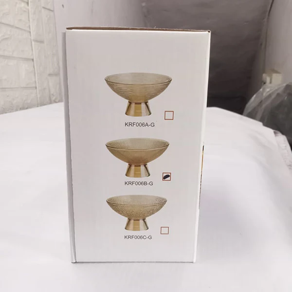 AM5400 Karbon Glass Bowl Set of 1 Pcs - KRF006B-G - Image 7