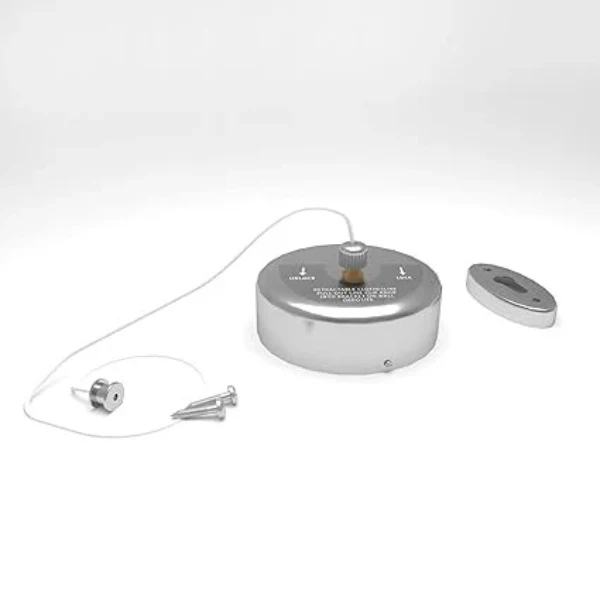 AM5407 Retractable Clothesline Stainless Steel Clothes Line Dryer with Adjustable Rope(9 feet)-String for Hanging Drying Bathroom, Laundry, Hotel, Indoor & Outdoor - Image 10