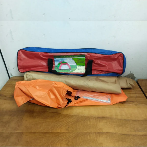 AM5408 Picnic Camping Portable Tent (4 Person) Velkro Polyester Waterproof 4 Person Tent - Image 9