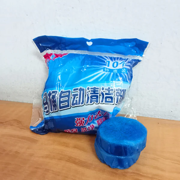 AM5410 Automatic Toilet Bowl Cleaner Tablets Stain Remover Bathroom Flush Tank Blue Tab Tablet(Pack of 10 Pcs, Color: Blue) - Image 9