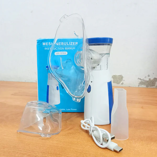 AM5414 Handheld Nebuliser Machine, Rechargeable Portable Nebulizer with Mouthpiece and 2 Masks for Adults & Kids (Pack of 5 Pcs) - Image 10