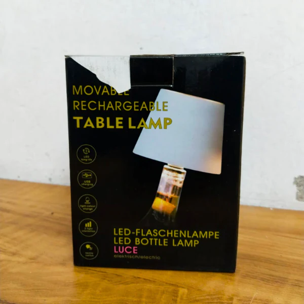 am5416 Wireless Bottle Lamp, 3 Colors Dimmable Wine Bottle Light Touch Control LED Wine Bottle Lamp For Bar Restaurant Bedroom - Image 9