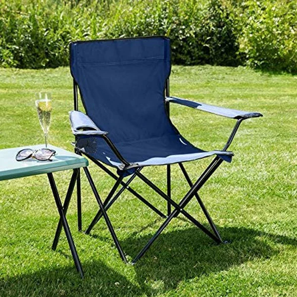 AM5424 Folding Camping Chair Portable Fishing Beach Outdoor Chair Foldable Camping Chair with Cover - Image 2