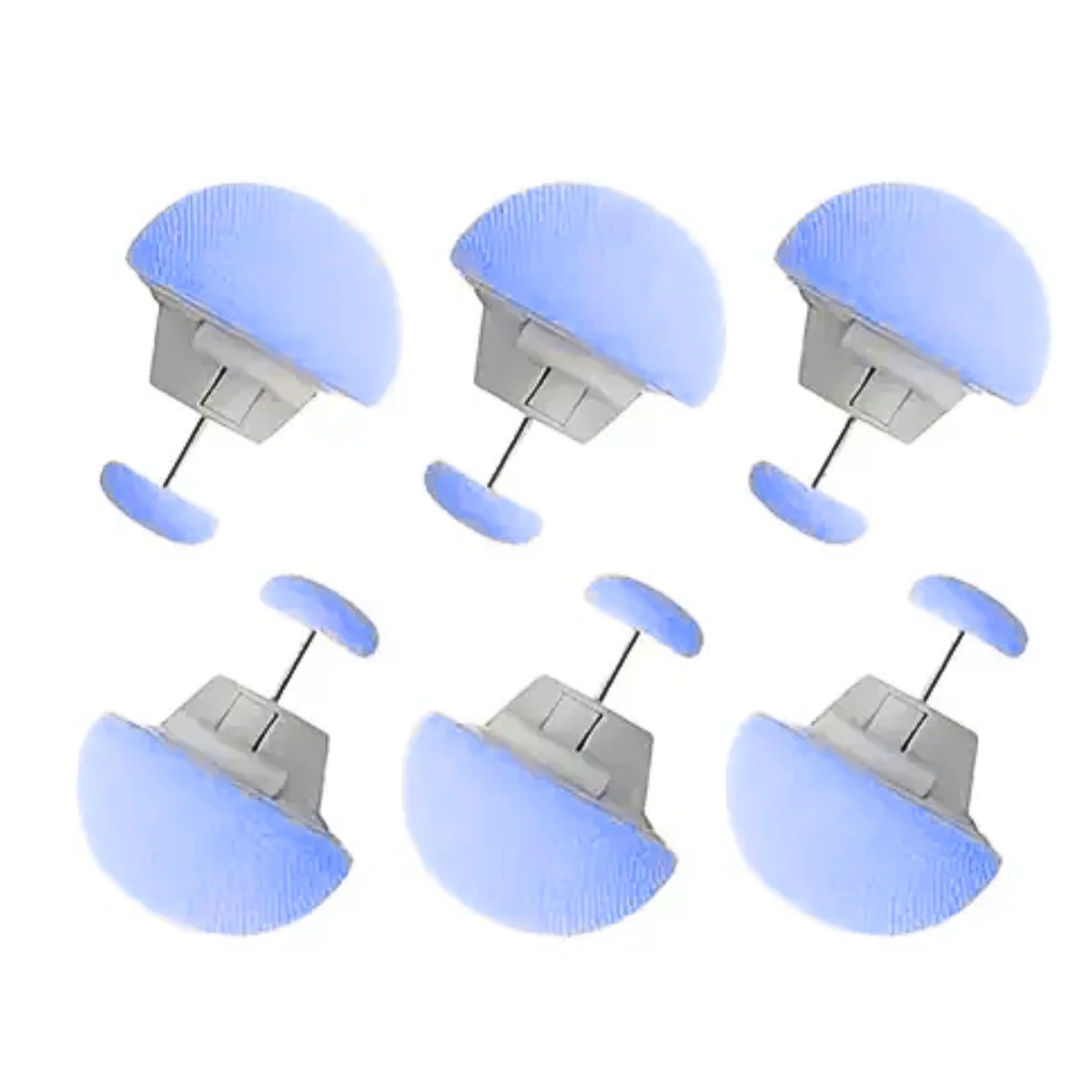AM5435 Cotton Blanket Needle -(Pack of 6 pcs)-Curtain Needle-Spring Clips Bedsheet Clips Small Cotton for Bedsheet