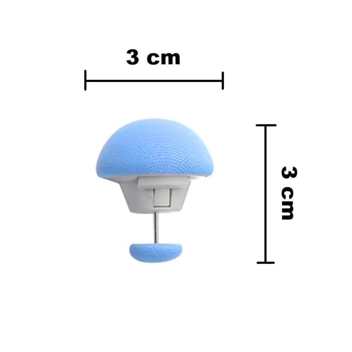 AM5435 Cotton Blanket Needle -(Pack of 6 pcs)-Curtain Needle-Spring Clips Bedsheet Clips Small Cotton for Bedsheet - Image 4