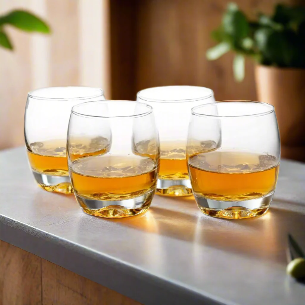 AM5442 YERA Prima Venice Oak Glass Tumbler-Set of 6 Pcs - 300ml - Image 3