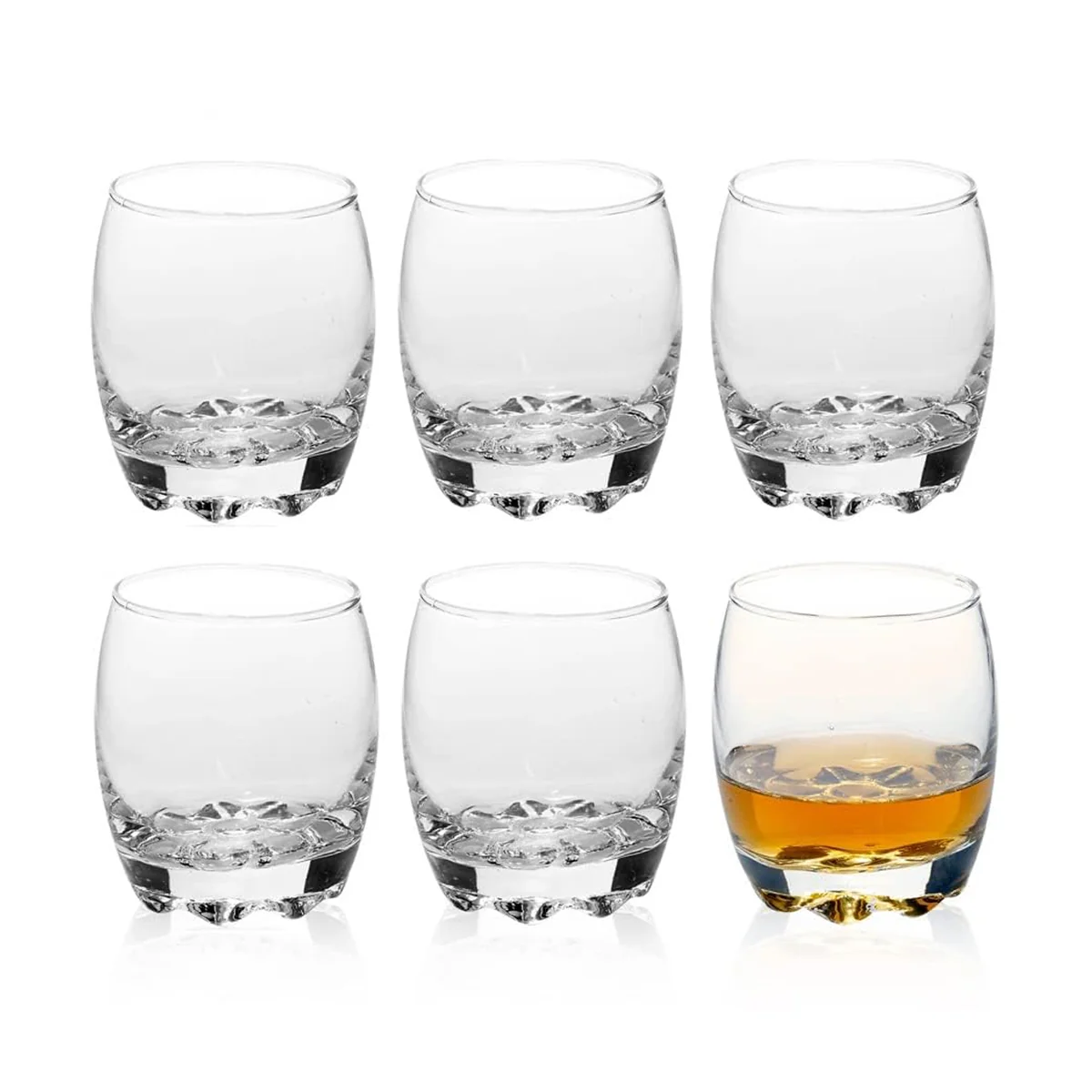AM5442 YERA Prima Venice Oak Glass Tumbler-Set of 6 Pcs - 300ml - Image 4