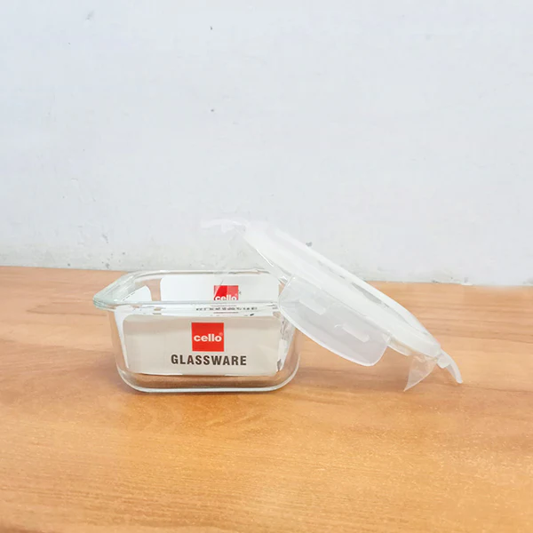 AM5460 Cello Square Glass Container - 320Ml - Image 5