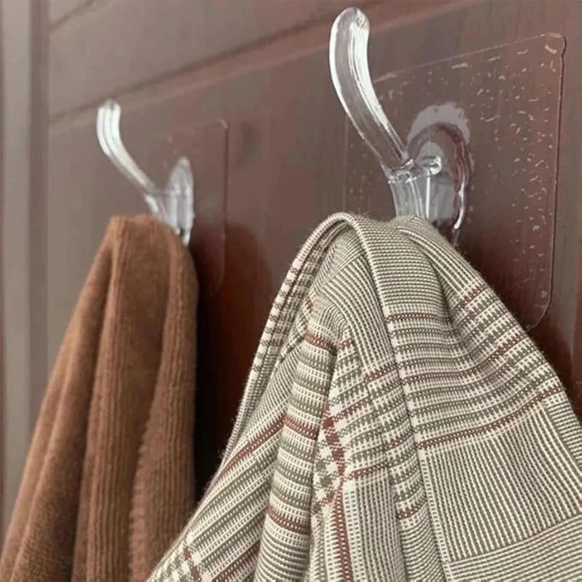 AM5492 Self Adhesive Sticker Hook-Pack of 1 pc - Home Kitchen Office Bathroom Bedroom Door Organizers Accessories Items - Image 2