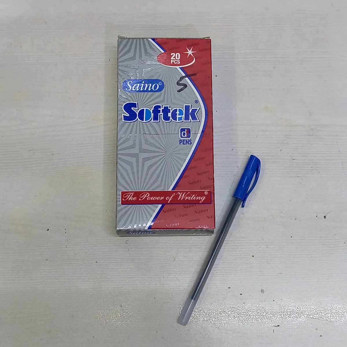 AM5499 Saino Softek Pens | 20 Pens | Blue Ink - Image 8
