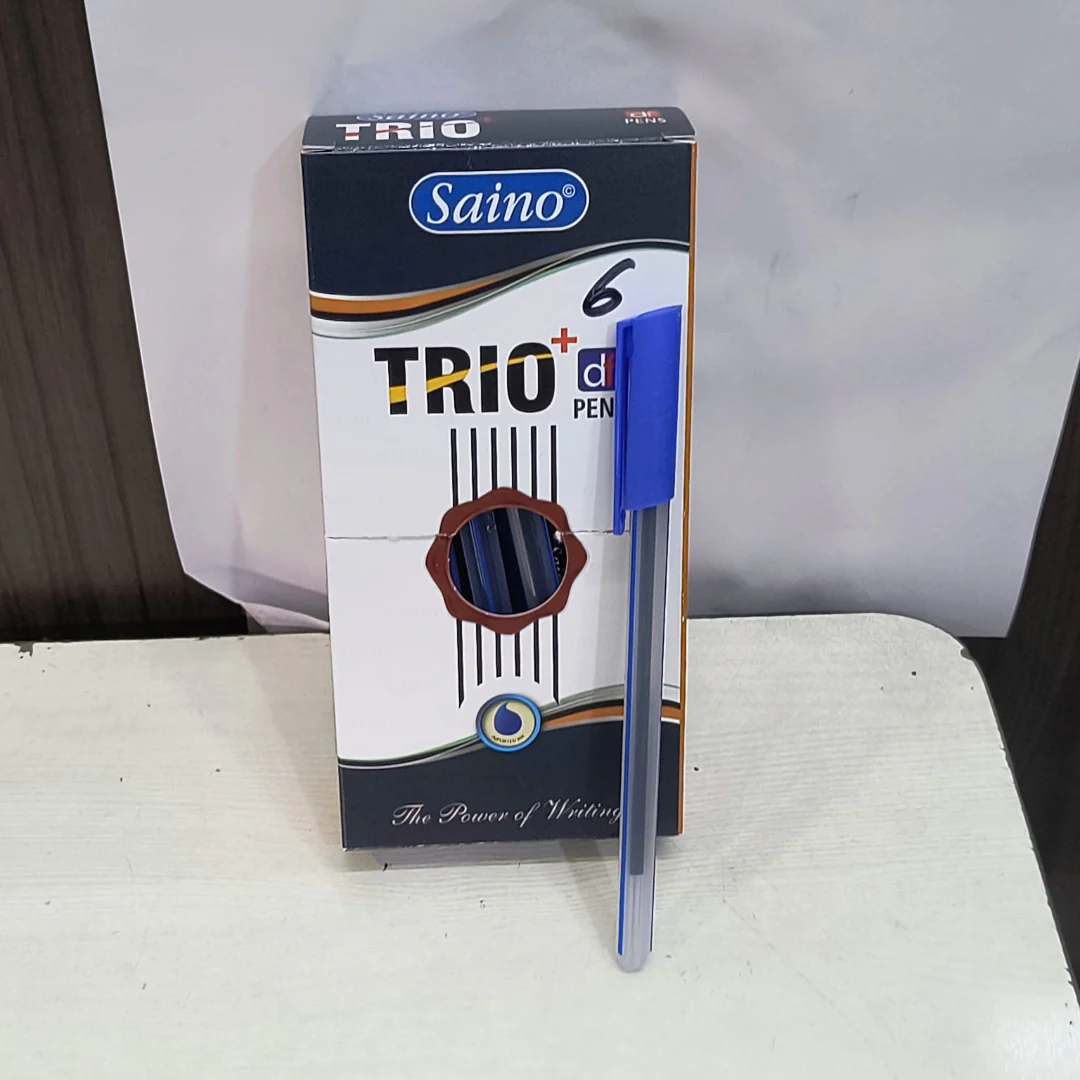 AM5500 Saino Trio Pens | 20 Pens | Blue Ink - Image 4