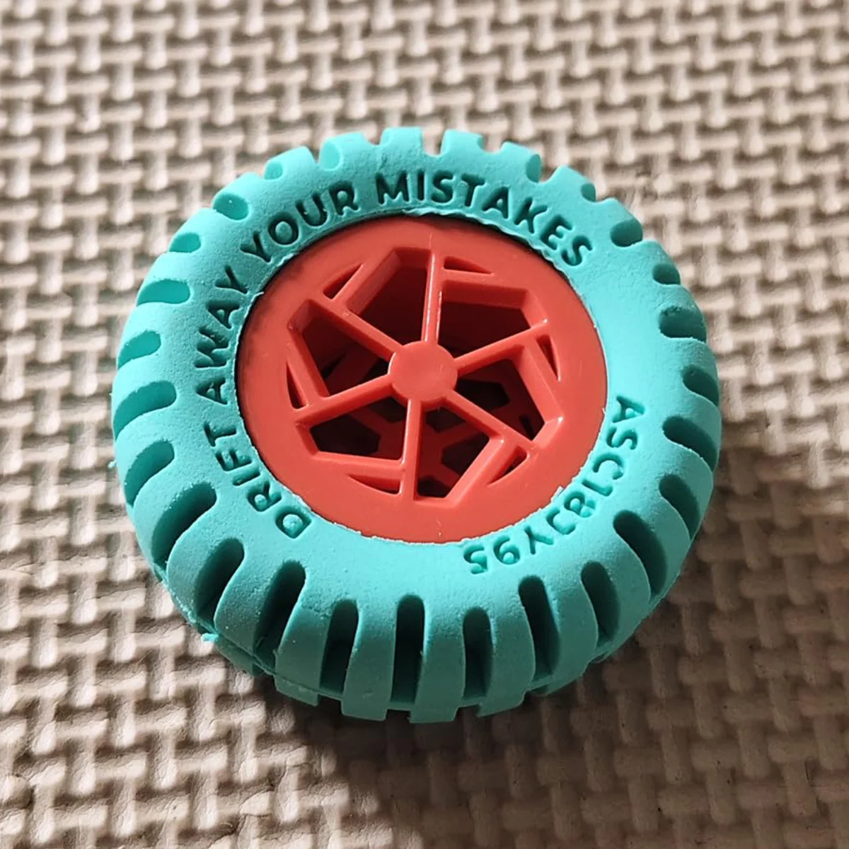 AM5509 E-Racer Tyre Shape Eraser- Multicolour - Image 4