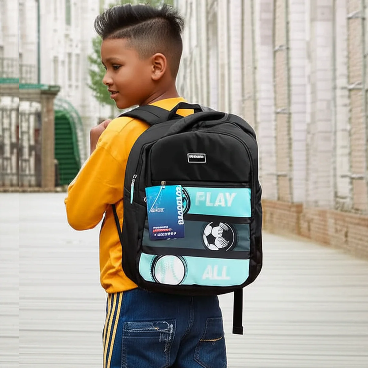 AM5570 Priority Polyester College Backpack For Boys & Girls | Office Bag For Men & Women | Casual Backpack For Unisex - Image 2