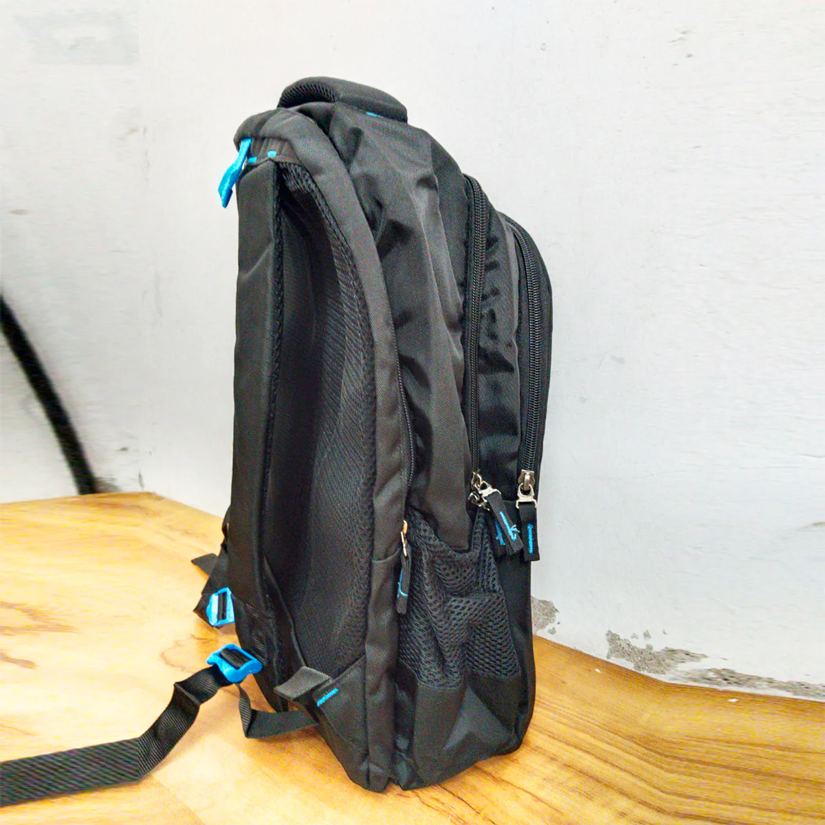 AM5571 Priority Unisex Black Bag| Backpack | School Bag | Office Bag | Travel Backpack | Laptop Bag - Image 5