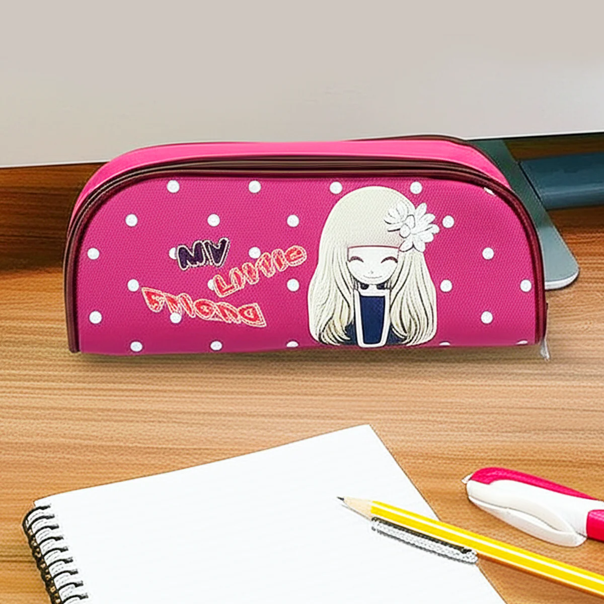 AM5581 Pencil Pouch ,Pouch for Kids Boys and Girls Multidesign 1pc - Image 2