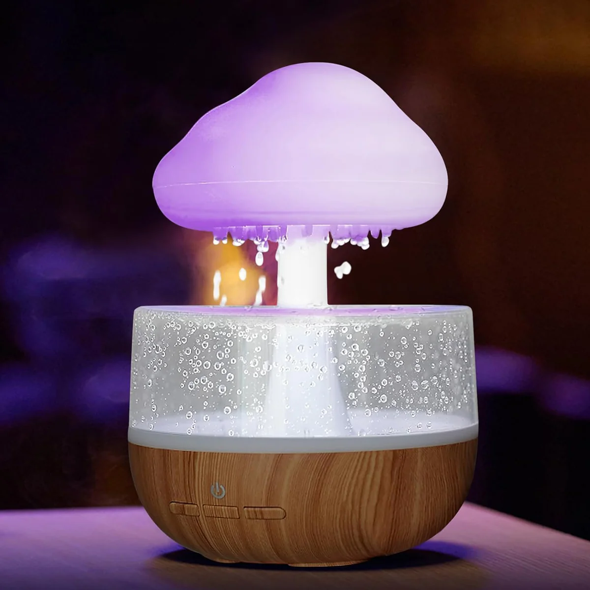 AM5583 Cloud Rain Diffuser, Snuggle Cloud, Light Humidifier