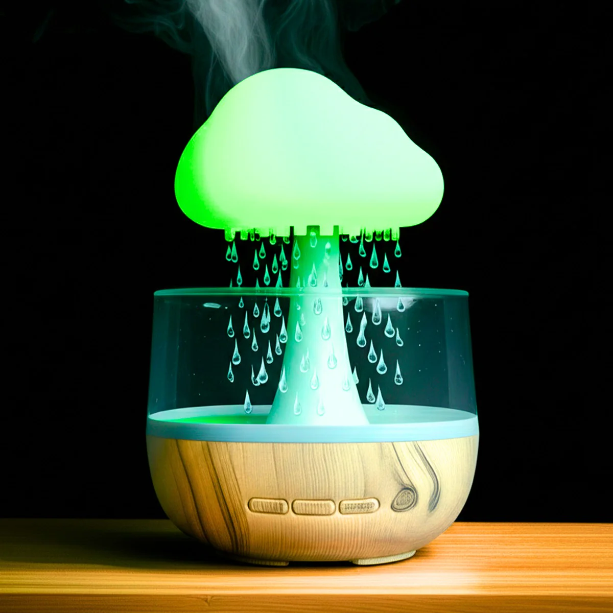 AM5583 Cloud Rain Diffuser, Snuggle Cloud, Light Humidifier - Image 3